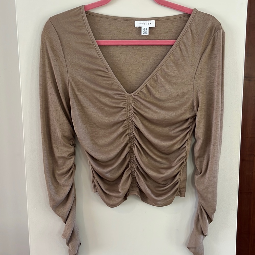 Topshop Long Sleeve Top